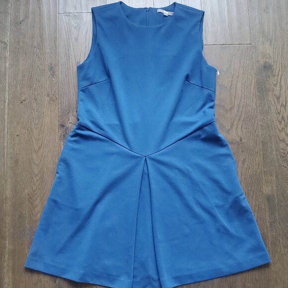 UNIQLO Blue Athleisure Mini Dress Activewear Pickleball Tennis Golf Comfy - Picture 1 of 6